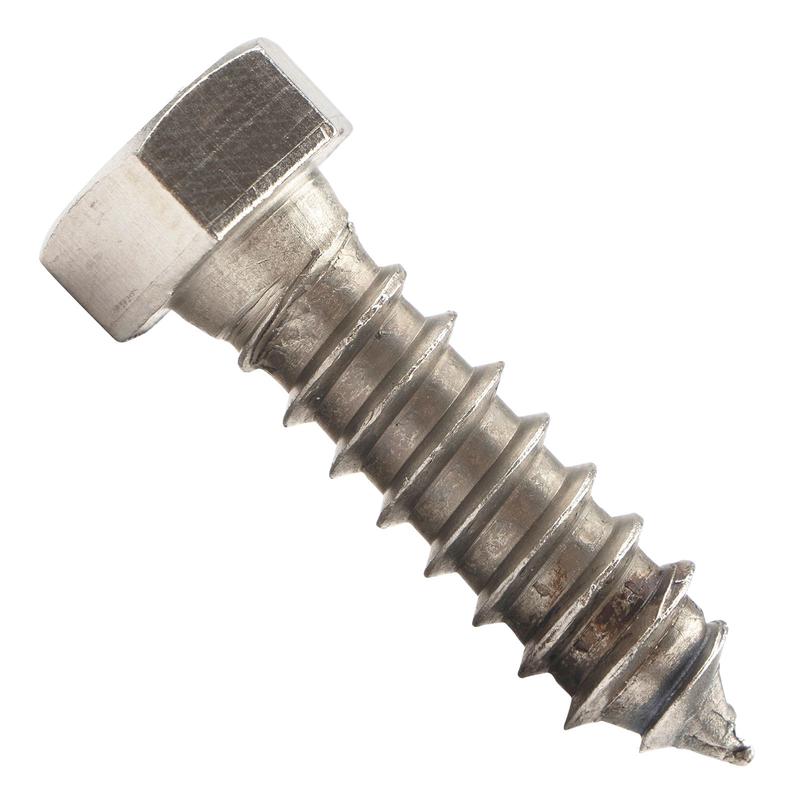 1/2" x 1-3/4" Conquest Hex Head Lag Bolt for Wood - 18-8 Stainless Steel