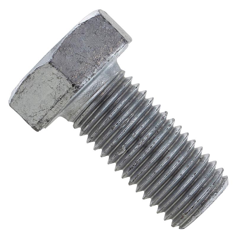 1" x 2-1/4" Conquest A325 Type 1 Fully Coarse Threaded Heavy Hex Structural Bolt, Hot Dip Galvanized