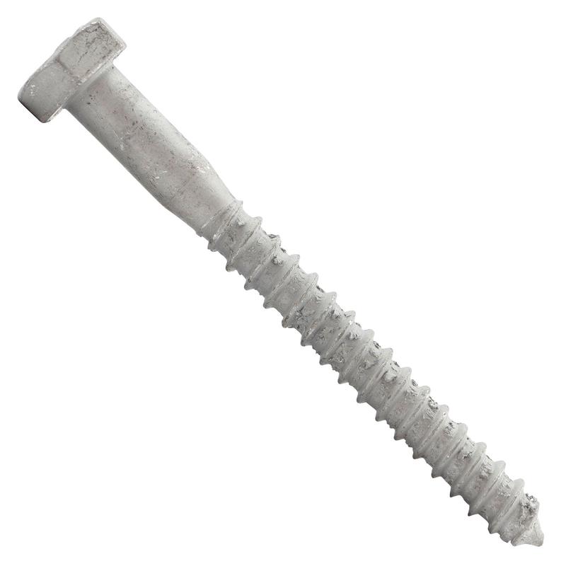 Conquest 1/4" x 2-1/2" Lag Bolt for Wood, Hex Head - Hot Dip Galvanized, Qty. 50,625 - Pallet