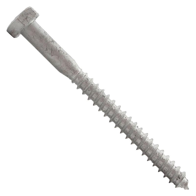 Conquest 1/4" x 3" Lag Bolt for Wood, Hex Head - Hot Dip Galvanized, Qty. 31,500 - Pallet