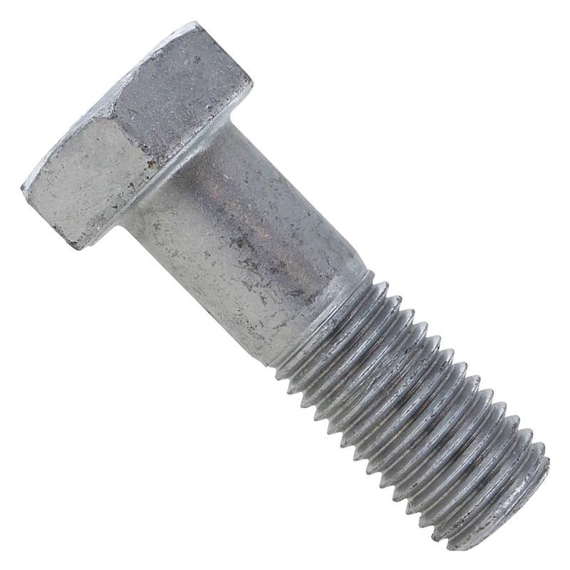 Conquest 1" x 3-1/4"  A325 Type 1 Heavy Hex Structural Bolt, Hot Dip Galvanized, Qty. 1,890 - Pallet