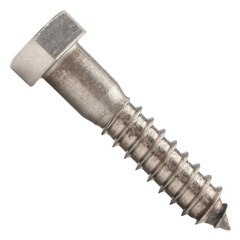 Conquest 5/8" x 3" Lag Bolt for Wood, Hex Head - 18-8 Stainless Steel, Qty. 4,500 - Pallet