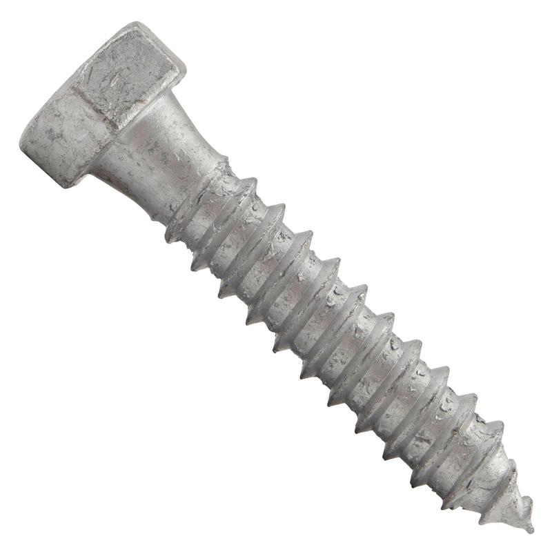 1/2" x 2-1/2" Conquest Hex Head Lag Bolt for Wood - Hot Dip Galvanized