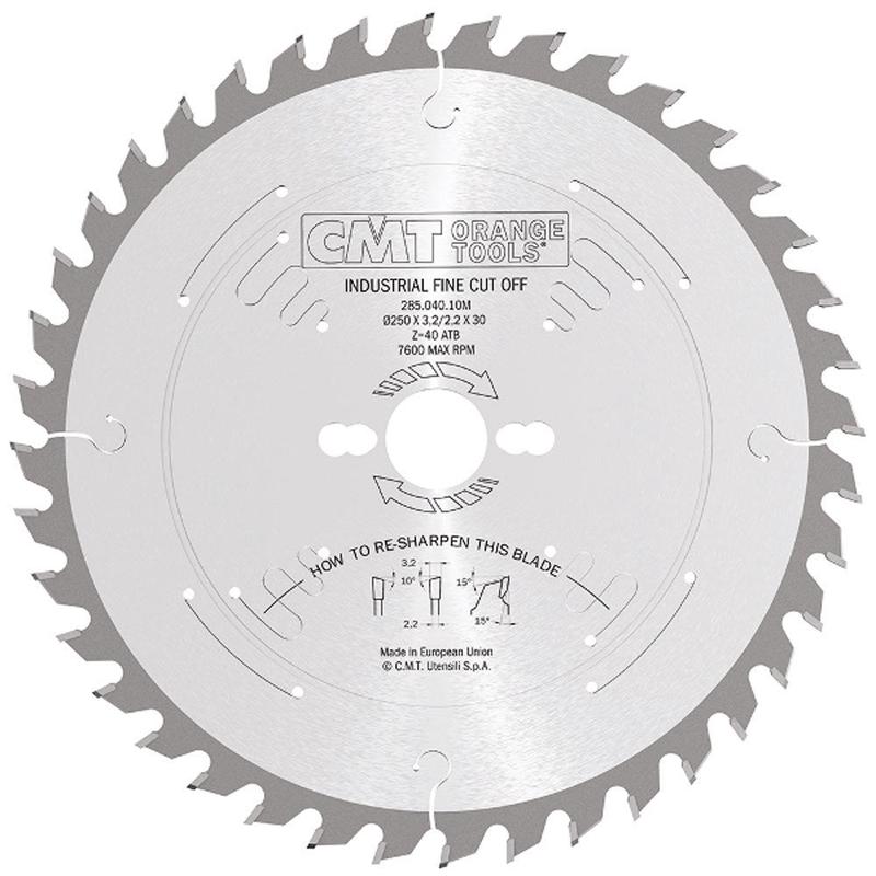 CMT Industrial Rip and Crosscut Blade - 200mm