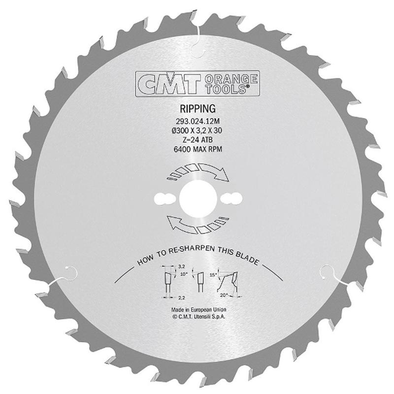 CMT Industrial Rip Blade - 400mm - 36 Tooth