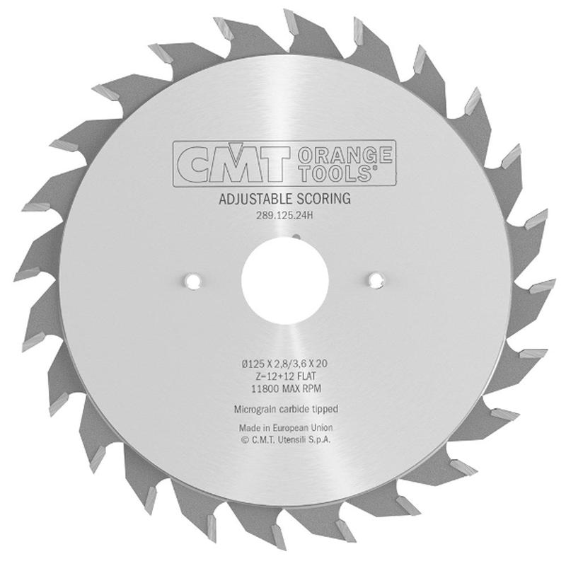 CMT Industrial Adjustable Scoring Blade (Scribe Blade) - 125mm