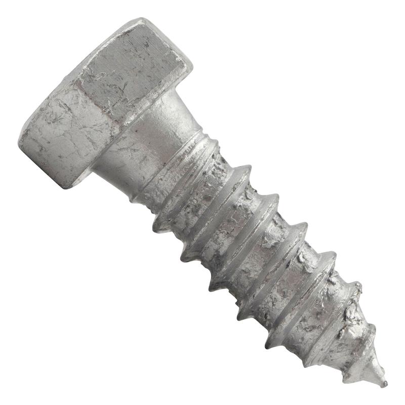 1/2" x 1-1/2" Conquest Hex Head Lag Bolt for Wood - Hot Dip Galvanized