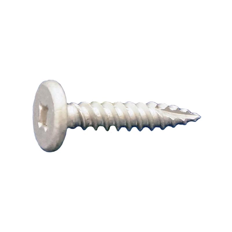 Daggerz #10 x 1" Self-Drilling Panel-to-Metal Clip Screw, Square Phillips Pancake Head - Dagger-Guard Coating, Qty. 5,000