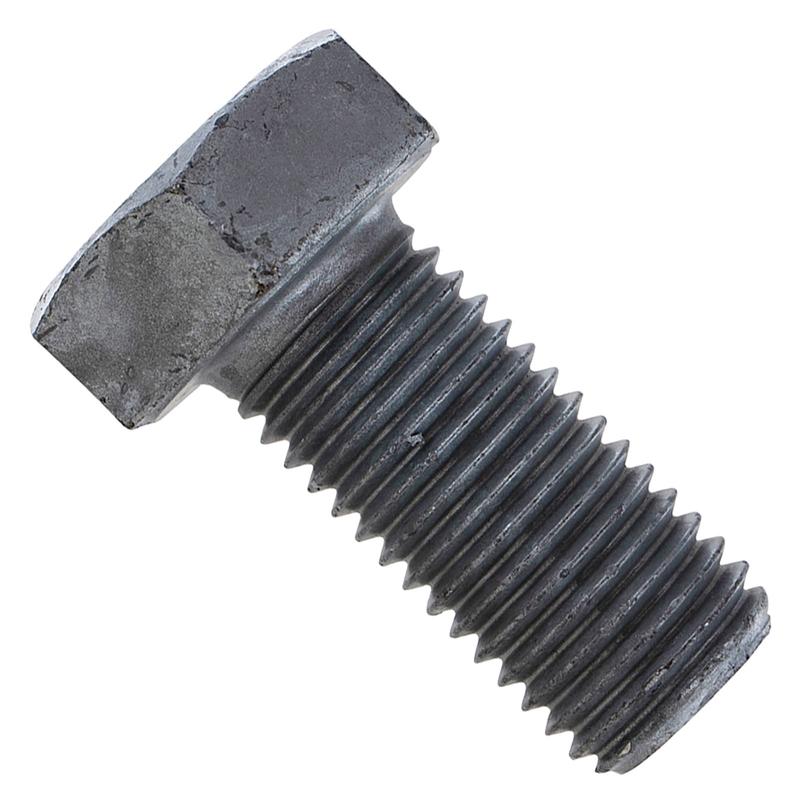 1-1/8" x 2-1/2" Conquest A325 Type 1 Fully Coarse Threaded Heavy Hex Structural Bolt, Hot Dip Galvanized