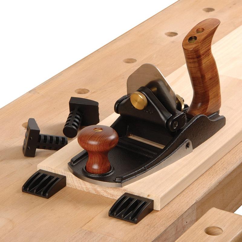 Carbatec Low Profile Plastic Bench Dogs - 4 piece