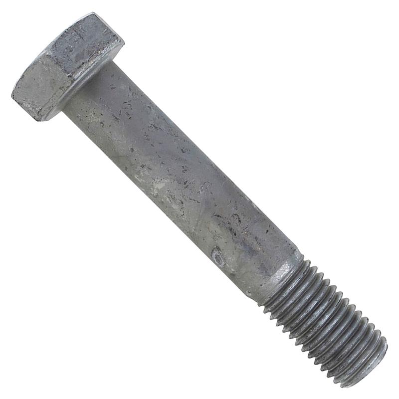 Conquest 7/8" x 5"  A325 Type 1 Heavy Hex Structural Bolt, Hot Dip Galvanized, Qty. 1,620 - Pallet