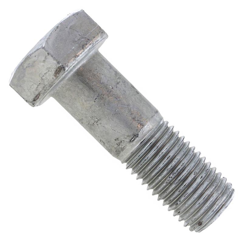 1-1/4" x 4" Conquest A325 Type 1 Heavy Hex Structural Bolt, Hot Dip Galvanized