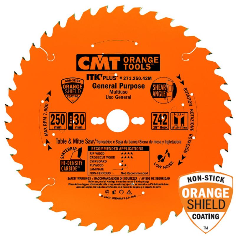 CMT ITK Plus Rip and Crosscut Blade - 300mm - 48 Tooth